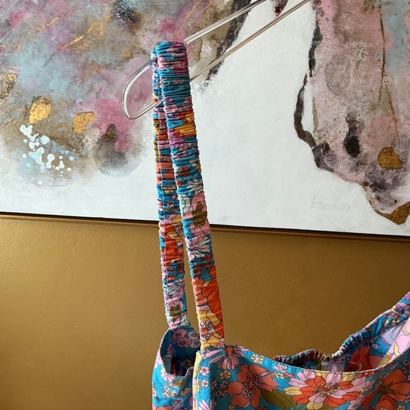 Free People Maxi Floral Dress Size Large - Picture 4 of 5